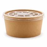 Kraft-Paper-Bowl-with-Lid-200cc