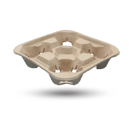 حاملات أكواب ورقية رباعي