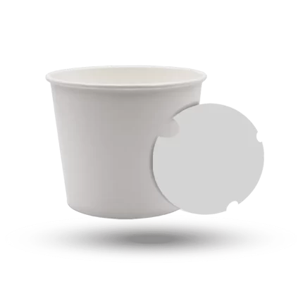 علب بروستد كرتون أبيض 130 اونص