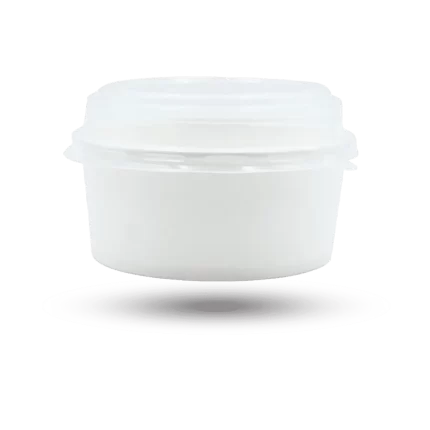 علبة أرز مع غطاء 600 سم 20 أونص