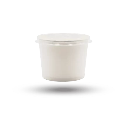 علبة شوربة مع غطاء 500 سم 16 أونص