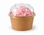 Disposable Kraft Paper Ice Cream 2Scoop