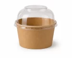 Kraft Paper ice cream 235cc- 8oz (2Scoop)