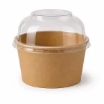 Kraft Paper ice cream 235cc- 8oz (2Scoop)