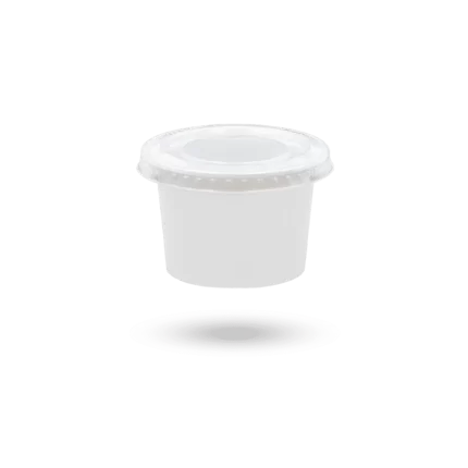 علب تتبيلة 100 سم مكعب أبيض