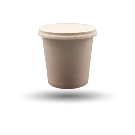 علبة نودلز مع غطاء 500 سم 16 أونص