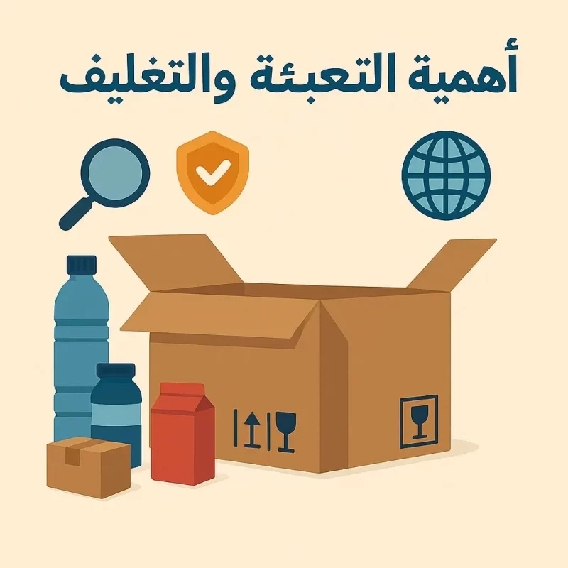 اهمية التعبئة والتغليف