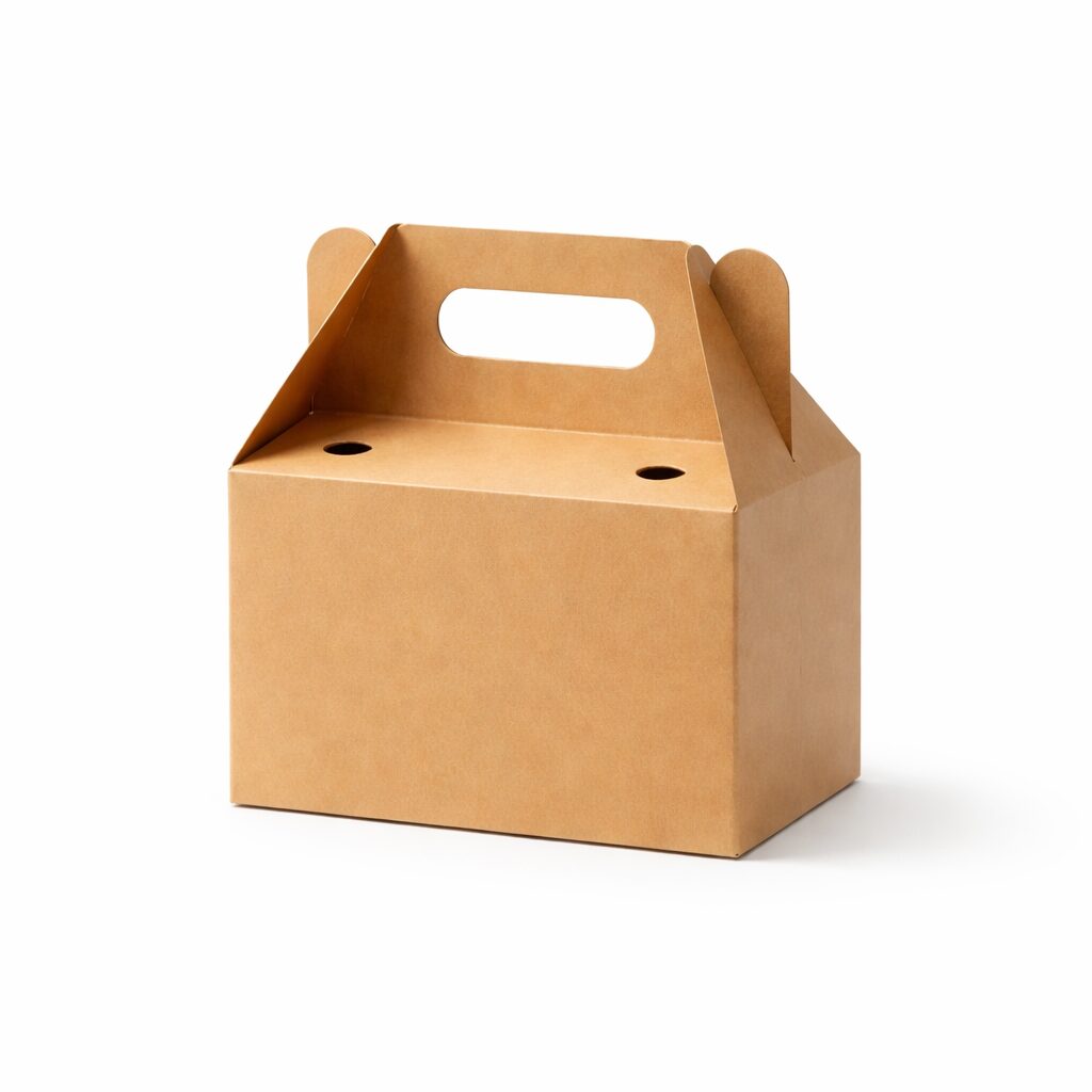 Small Kraft Gable Box