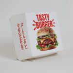 Takeaway Burger Box Packaging 12×12×9 cm