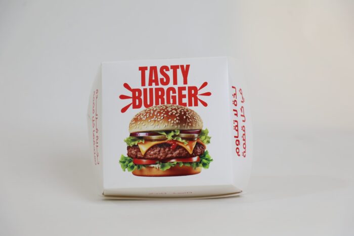 ⁦Takeaway Burger Box 19×13.5×10 cm⁩ - الصورة ⁦3⁩