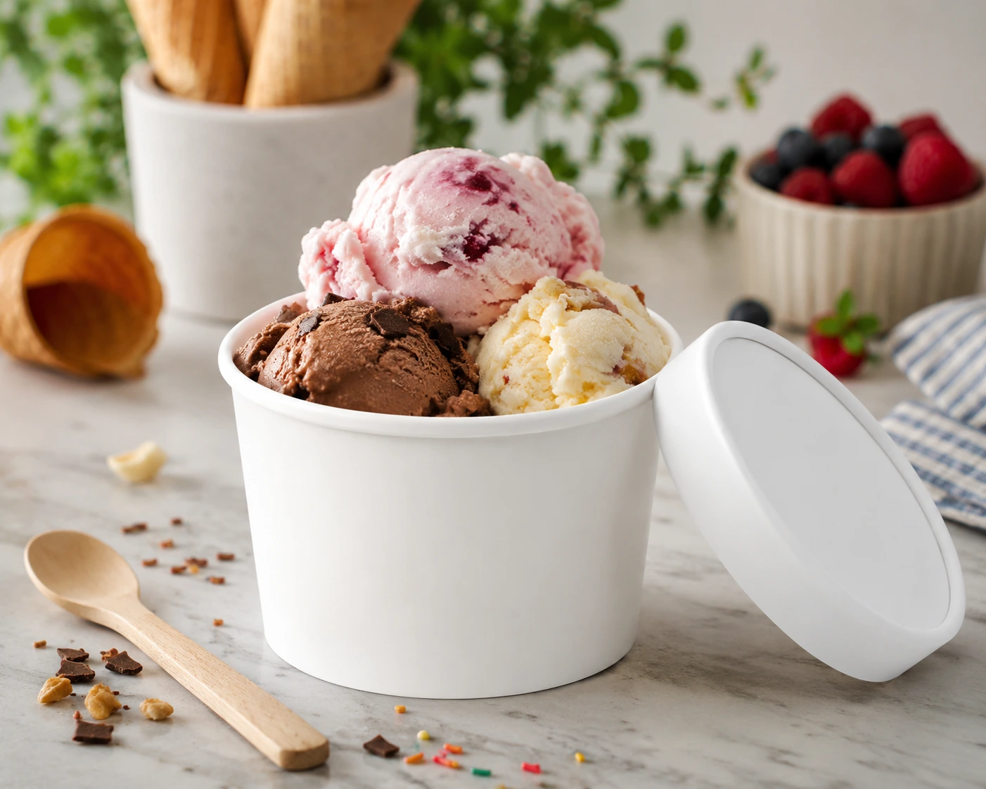 What Are the Different Types of Ice Cream Cups